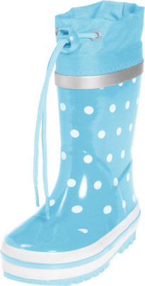 Playshoes Gummistiefel Punkte, Größe: 28/29, Farbe: türkis 