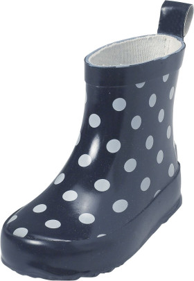 Playshoes Gummistiefel Punkte nieder, Farbe: marine, Größe: 26 