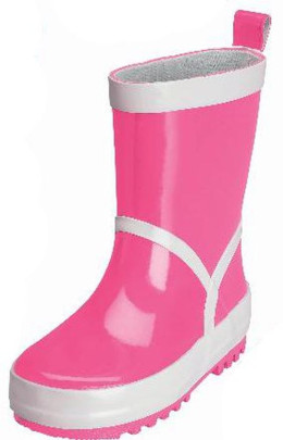 Playshoes Gummistiefel uni, Größe 20/21, in pink pink | 20/21 EU
