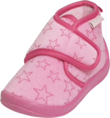 Playshoes Hausschuh Pastell, in rosa, Größe 20/21 
