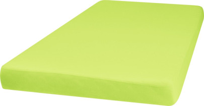 Playshoes Jersey-Spannbettlaken 60x120 cm, Größe: one size, Farbe: grün 