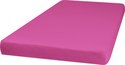 Playshoes Jersey-Spannbettlaken 81x42+10 cm, Größe: one size, Farbe: pink 