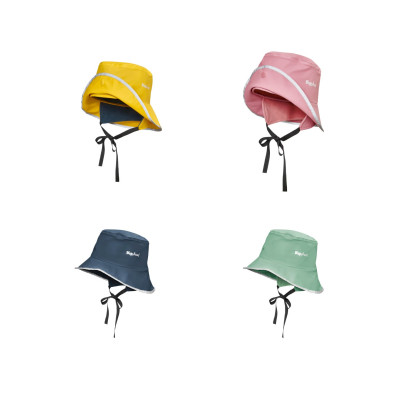 Playshoes Kinder Suedwester Fleece-Futter, Regenhut für Jungen und Mädchen, mehrere Farb-Kombinationen 