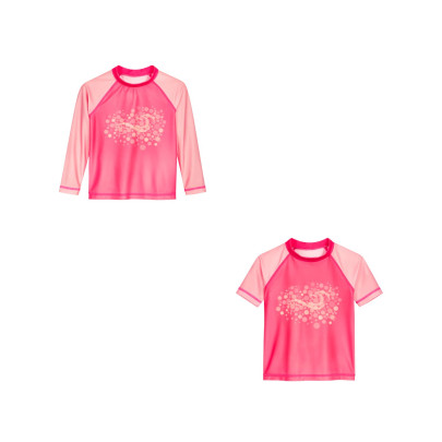 Playshoes Kinder UV-Schutz Shirt Langarm Tupfen Badebekleidung Oberteil für Mädchen 