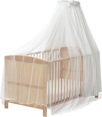Playshoes Mückennetz für Kinderbett, in weiß 
