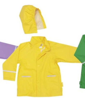 Playshoes Regenjacke Basic, Größe 104, in gelb gelb | 104