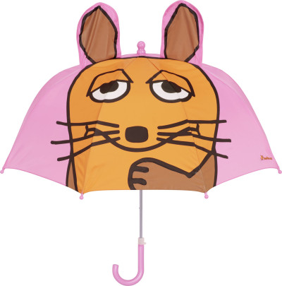 Playshoes Regenschirm die Maus, Größe: original, Farbe: rosa 