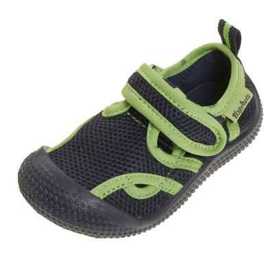Playshoes UV-Schutz Aqua-Sandale, Größe: 20/21, Farbe: marine/grün 