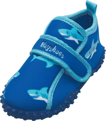 Playshoes UV-Schutz Aqua-Schuh Hai (blau), Größe: 18/19 18/19 EU