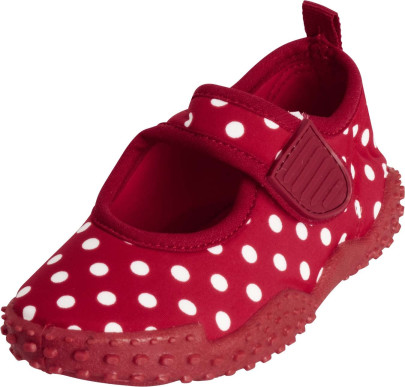 Playshoes UV-Schutz Aqua-Schuh Punkte (rot), Größe: 22/23 22/23 EU