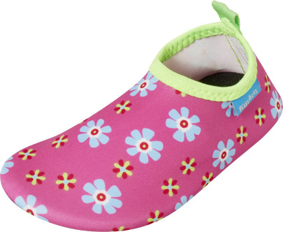 Playshoes UV-Schutz Barfuß-Schuh Blumen, Größe: 24/25, Farbe: pink 