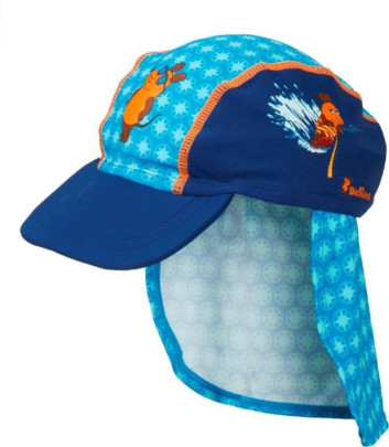 Playshoes UV-Schutz Mütze DIE MAUS, in marine, Größe 51cm 