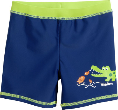 Playshoes UV-Schutz Short Krokodil, Größe: 98/104, Farbe: marine 