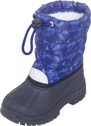 Playshoes Winter-Bootie Verkehr, Größe: 32/33, Farbe: marine 