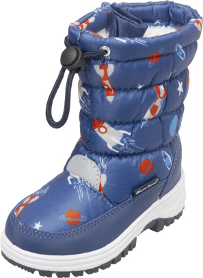 Playshoes Winter-Bootie Weltraum, marine, 30/31 
