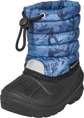 Playshoes Winter-Bootie Wintersportler, Farbe: marine, Größe wählbar 
