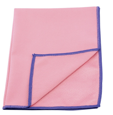 purclean Microfasertuch BEKKO mit Schuppenstruktur, extra saugstark, 30% Polyamide, 60x40cm, in rosa Rosa | Anzahl: 1 Stück