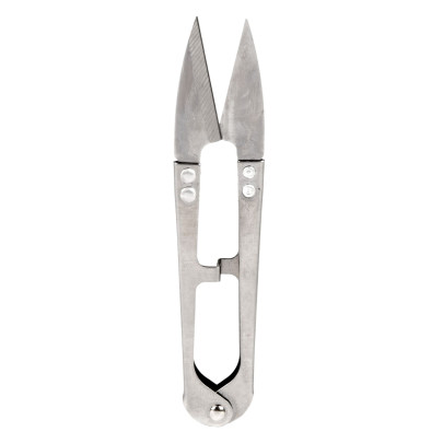 Rivanto® Edelstahl Mini-Blütenschere, scharfe / spitze Klingen, 2,4 x 1,1 x H10,8 cm, pures Edelstahl Design 