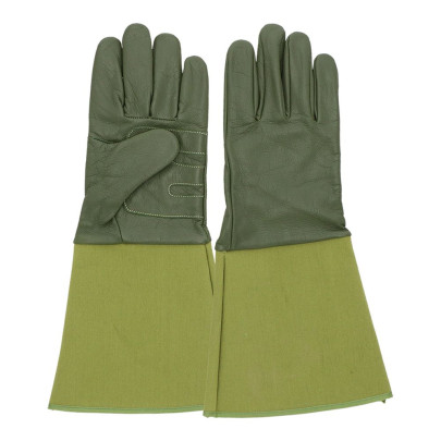 Rivanto® Gartenhandschuhe mit Stulpe L, für schwere Gartenarbeiten, stabil und kratzfest, 18 x T 0,8 x H 37,7 