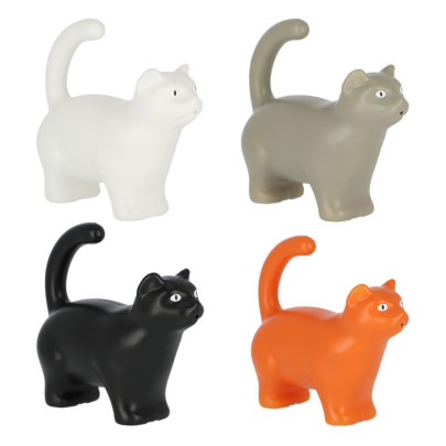Rivanto® Gießkanne Katze Design-sortiert, Indoor Kunststoff Gießkanne 