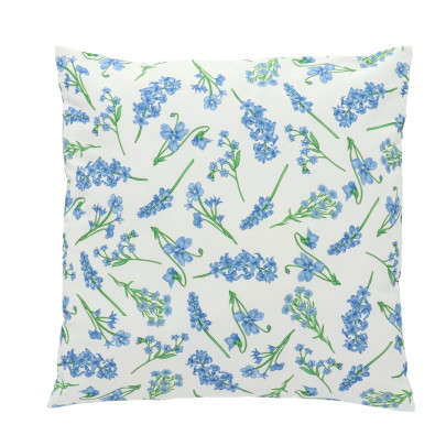 Rivanto® Outdoor Kissen Blumen 49 x 49 cm Farbe & Menge wählbar Dekoratives Kissen für Gartenbank 