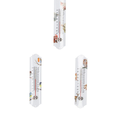 Rivanto® Thermometer Aquarell, einfache Aufhängung, tolles Design, verschiedene Motive 