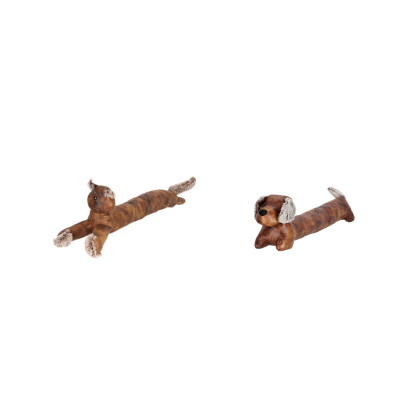 Rivanto® Zugluftrolle Tiermotiv, Sand, PP, Polyester, wahl aus zwei Motiven 