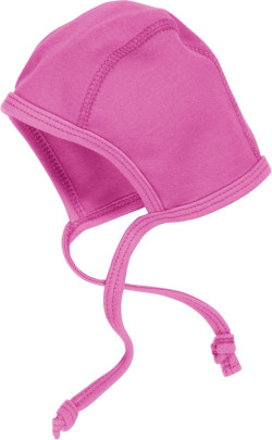 Schnizler Erstlingsmütze Interlock, in pink, Größe 50/56 