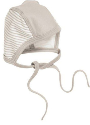 Schnizler Erstlingsmütze Interlock Ringel, Farbe: natur, Größe: 50/56 