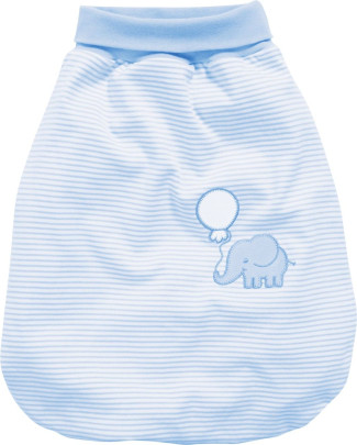 Schnizler Strampelsack Interlock Elefant, Farbe: bleu, Größe: one size 