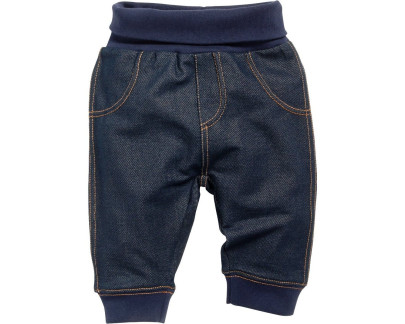 Schnizler Sweat-Hose Heimwerker Jeans-Optik, Farbe: blau, Größe: 50 - 98 wählbar, Kinder & Babybekleidung, Strampler Hose 