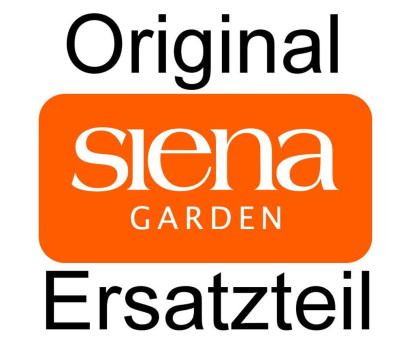 SIENA-Ersatzteil Dach Pavillon Dubai 3 x 4 grau 100% Polyester, grau 