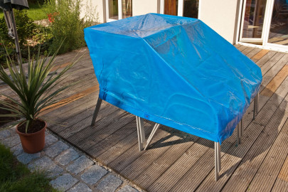 Silpaulin Abdeckplane, 2 m x 3 m, aus XF-Kunststoff 
