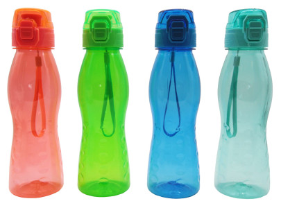 Steuber Klick Top PREMIUM Freizeit Trinkflasche, 700ml, Farbe wählbar 