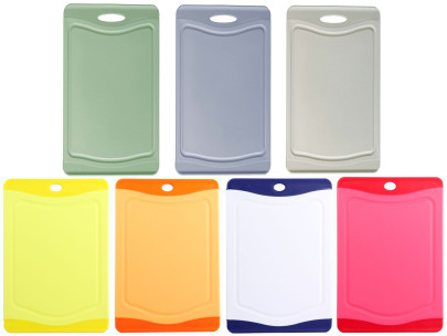 Steuber Schneidebrettchen Sets, Frühstücksbrettchen 20 x 14 cm, Farbe & Anzahl wählbar 