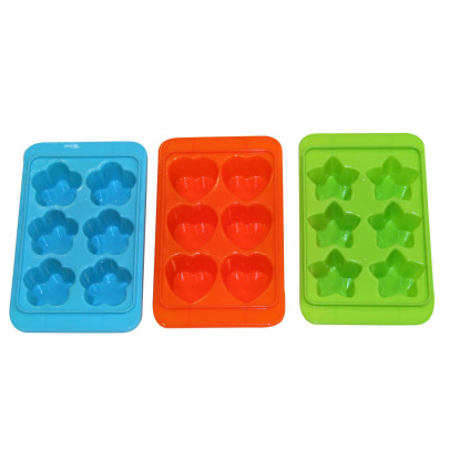 TOP STAR - Eiswürfelbereiter 13 x 8,5 cm 3 Stück sortiert 3 Farben 