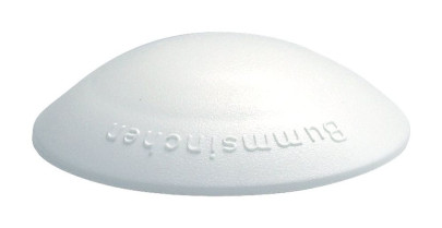 2er homeXpert Spar Pack Türpuffer BUMMSINCHEN weiß, Ø 40 mm Höhe: 12 mm, aus Kunststoff weiß | Anzahl: 2 Stück