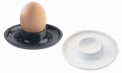 WESTMARK Eierbecher rund "Punto", Eierhalter, Eierbehälter, Kunststoff weiß, Ø 100 mm 1 Stück