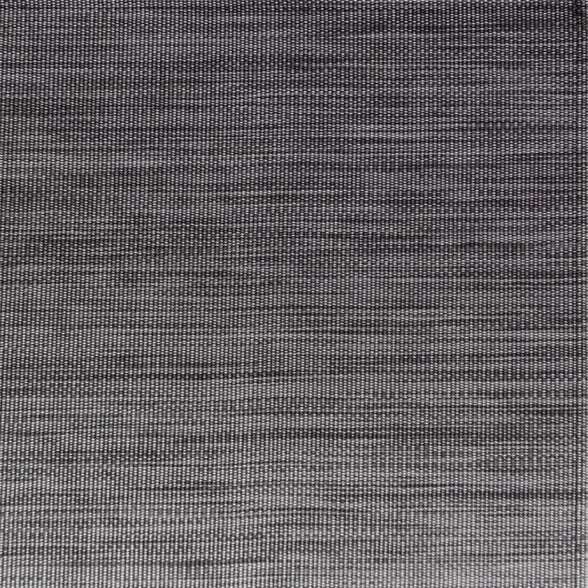 APS Tischset - schwarz, grau, PVC, Feinband, 45 x 33 cm