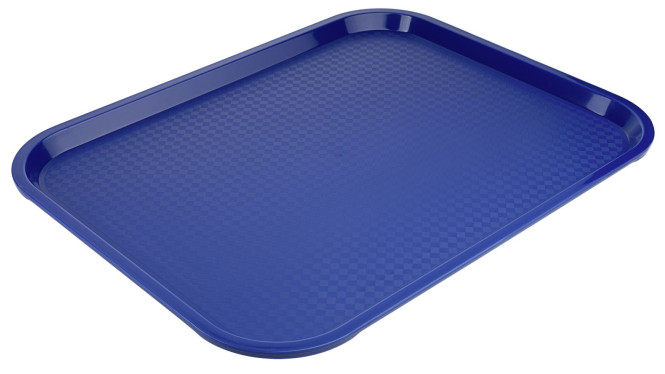 Contacto Serviertablett rechteckig 45 x 35 cm blau Polypropylen rutschhemmend Gastro-Tablett