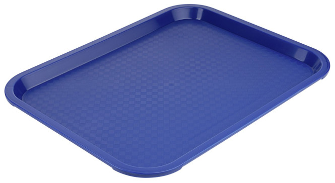 Contacto Serviertablett rechteckig 35 x 26,5 cm blau Polypropylen rutschhemmend Gastro-Tablett