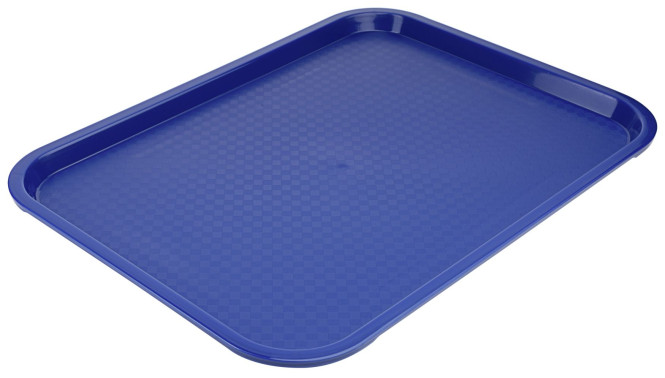 Contacto Serviertablett rechteckig 40 x 30 cm blau Polypropylen rutschhemmend Gastro-Tablett