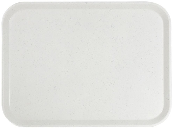 Contacto Tablett Glasfaser, lichtgrau 46 x 36 cm