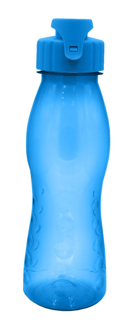 culinario Trinkflasche Flip Top, BPA-frei, 700 ml Inhalt, dunkelblau