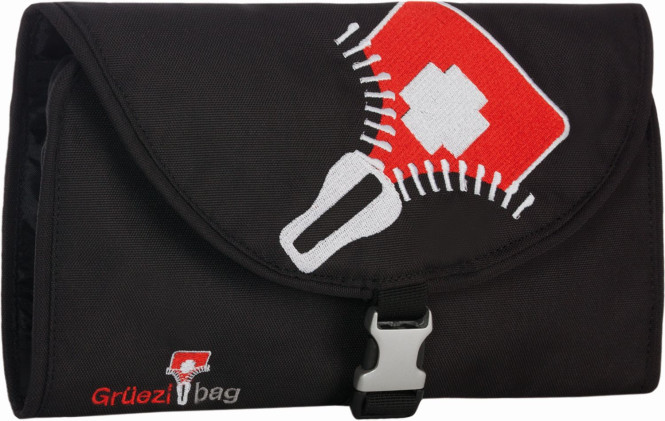 Grüezi bag Kulturtasche Washbag Small, im Grüezi bag Design, für Erwachsene, 27 x 17 cm