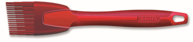 Kaiser Brat- und Backpinsel breit Kaiserflex, rot, Länge 42 cm