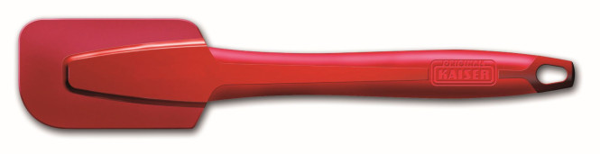 Kaiser Topf- und Teigschaber groß Kaiserflex, rot, Länge 28 cm