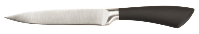 Kesper Allzweckmesser mit 13 cm Klingenlänge, scharfe Edelstahlklinge, rostfrei, schwarzer Kunststoffgriff