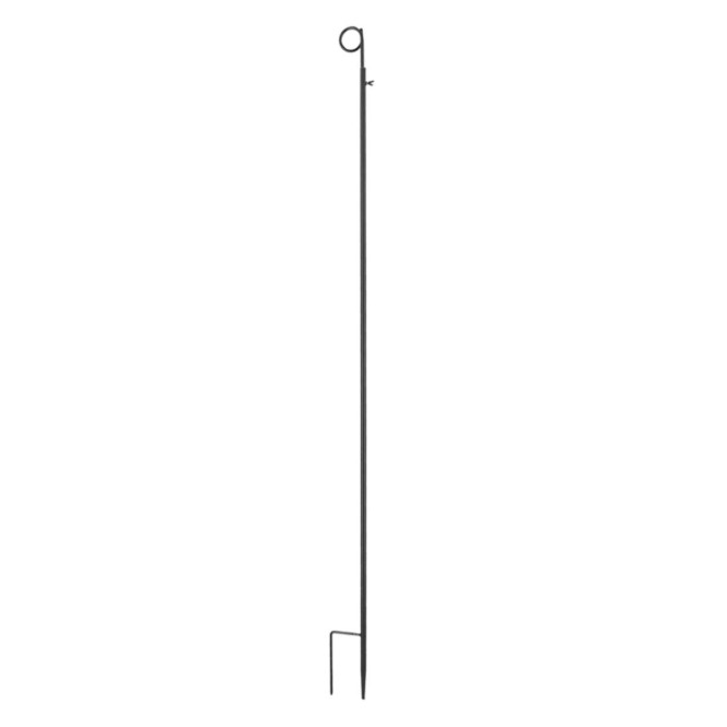 Rivanto® Girlanden-Halterung für Garten, Höhenverstellbar, Stahlstange ca. 277 cm