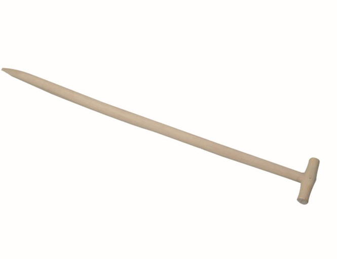 SIENA GARDEN - Spatenstiel gebogen, 100cm Eschenholzstiel